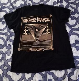 SMASHING PUMPKINS Men’s Size Large Black Band T-shirt